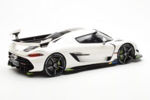 Koenigsegg Jesko Attack Fehér GT Spirit 1:18 GT389 Gyanta – 2. kép a 6-ből