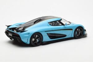 Koenigsegg Regera Baby Kék GT Spirit 1:18 GT881 Gyanta – 2. kép a 6-ből