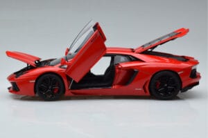 Lamborghini Aventador LP700-4 Andromeda Piros AUTOart 1:18 74669 Fém – 4. kép a 10-ből