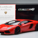Lamborghini Aventador LP700-4 Andromeda Piros AUTOart 1:18 - image 10 of 10