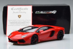Lamborghini Aventador LP700-4 Andromeda Piros AUTOart 1:18 74669 Fém – 10. kép a 10-ből