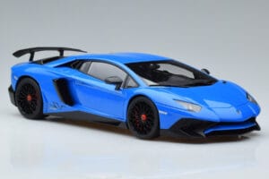 Lamborghini Aventador LP750-4 SV Kék AUTOart 1:18 74559 Kompozit – 5. kép a 8-ből