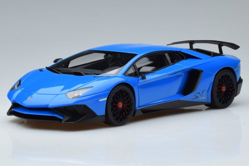 Lamborghini Aventador LP750-4 SV Kék AUTOart 1:18 74559 Kompozit