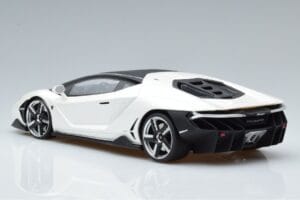 Lamborghini Centenario Gyöngyös Fehér GT Spirit 1:18 GTS18503W Gyanta – 5. kép a 6-ből