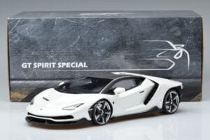 Lamborghini Centenario Gyöngyös Fehér GT Spirit 1:18 GTS18503W Gyanta – 6. kép a 6-ből