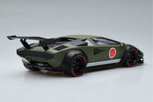 Lamborghini Countach Khyzyl Saleem Huratach GT Spirit 1:18 GT809 Gyanta – 2. kép a 6-ből