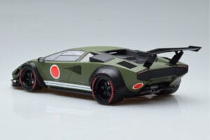 Lamborghini Countach Khyzyl Saleem Huratach GT Spirit 1:18 GT809 Gyanta – 5. kép a 6-ből