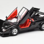 Lamborghini Countach LP 5000 Quattrovalvole Fekete Kyosho 1:18 08320BK - image 2 of 8