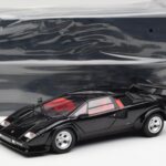 Lamborghini Countach LP 5000 Quattrovalvole Fekete Kyosho 1:18 08320BK - image 8 of 8