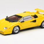 Lamborghini Countach LP 5000 Quattrovalvole Sárga Kyosho 1:18 08320Y