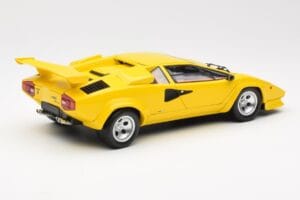 Lamborghini Countach LP 5000 Quattrovalvole Sárga Kyosho 1:18 08320Y Fém – 3. kép a 8-ből