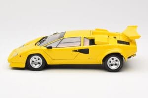 Lamborghini Countach LP 5000 Quattrovalvole Sárga Kyosho 1:18 08320Y Fém – 4. kép a 8-ből