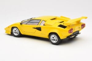 Lamborghini Countach LP 5000 Quattrovalvole Sárga Kyosho 1:18 08320Y Fém – 7. kép a 8-ből