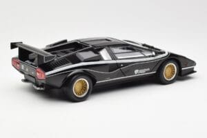 Lamborghini Countach LP 500R Fekete Kyosho 1:18 08320C Fém – 3. kép a 8-ből