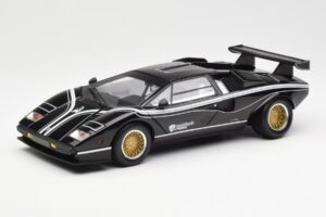 Lamborghini Countach LP 500R Fekete Kyosho 1:18 08320C