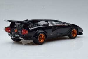 Lamborghini Countach LP500S Walter Wolf Sötétkék Kyosho 1:18 08320D Fém – 3. kép a 11-ből