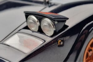 Lamborghini Countach LP500S Walter Wolf Sötétkék Kyosho 1:18 08320D Fém – 10. kép a 11-ből