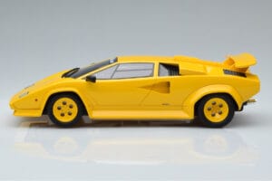 Lamborghini Countach Turbo Koenig Specials Sárga GT Spirit 1:18 KJ010 Gyanta – 3. kép a 6-ből
