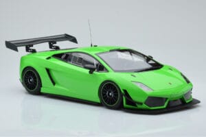 Lamborghini Gallardo LP600+ GT3 Zöld Minichamps 1:18 151111101 Fém – 4. kép a 6-ből