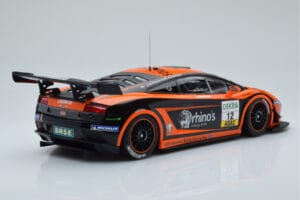 Lamborghini Gallardo LP600+ GT3 Rhinos Leipert Motorsport #12 A. Petrishin / D. Leiper ADAC GT Masters 2011 Minichamps 1:18 1 – 2. kép a 6-ből