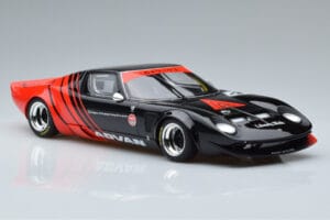 Lamborghini Miura LB Works Liberty Walk Advan GT Spirit 1:18 KJ033 Gyanta – 4. kép a 6-ből