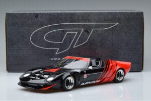 Lamborghini Miura LB Works Liberty Walk Advan GT Spirit 1:18 KJ033 Gyanta – 6. kép a 6-ből