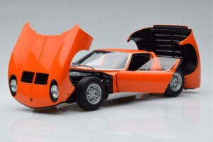 Lamborghini Miura SV Narancssárga AUTOart 1:18 74542 Fém – 2. kép a 8-ből