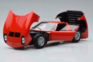 Lamborghini Miura SV Piros AUTOart 1:18 74543 Fém – 2. kép a 8-ből