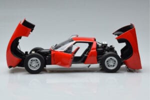 Lamborghini Miura SV Piros AUTOart 1:18 74543 Fém – 4. kép a 8-ből
