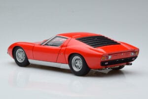 Lamborghini Miura SV Piros AUTOart 1:18 74543 Fém – 7. kép a 8-ből