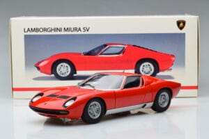 Lamborghini Miura SV Piros AUTOart 1:18 74543 Fém – 8. kép a 8-ből