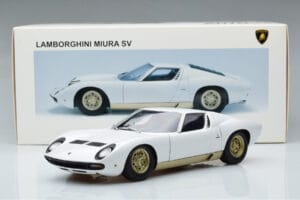 Lamborghini Miura SV Fehér AUTOart 1:18 74544 Fém – 8. kép a 8-ből
