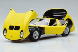 Lamborghini Miura SV Sárga Kyosho 1:18 08317Y Fém – 2. kép a 11-ből