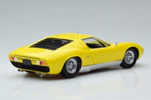 Lamborghini Miura SV Sárga Kyosho 1:18 08317Y Fém – 3. kép a 11-ből