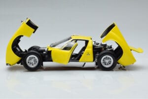 Lamborghini Miura SV Sárga Kyosho 1:18 08317Y Fém – 4. kép a 11-ből