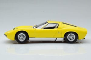 Lamborghini Miura SV Sárga Kyosho 1:18 08317Y Fém – 5. kép a 11-ből