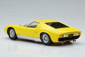 Lamborghini Miura SV Sárga Kyosho 1:18 08317Y Fém – 7. kép a 11-ből