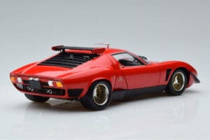 Lamborghini Miura SVR Piros Kyosho 1:18 08319RBK Fém – 3. kép a 9-ből