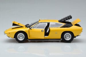 Lamborghini Urraco Sárga Kyosho 1:18 08446GY Fém – 4. kép a 10-ből