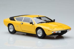 Lamborghini Urraco Sárga Kyosho 1:18 08446GY Fém – 6. kép a 10-ből