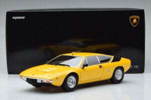 Lamborghini Urraco Sárga Kyosho 1:18 08446GY Fém – 10. kép a 10-ből