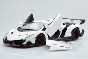 Lamborghini Veneno Fehér AUTOart 1:18 74507 Fém – 2. kép a 8-ből