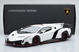 Lamborghini Veneno Fehér AUTOart 1:18 74507 Fém – 8. kép a 8-ből