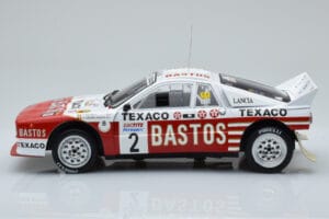 Lancia 037 Bastos #2 P. Snijers / D. Colebunders Rally Ypres 1985 IXO 1:18 18RMC136 Fém – 3. kép a 6-ből