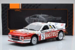 Lancia 037 Bastos #2 P. Snijers / D. Colebunders Rally Ypres 1985 IXO 1:18 18RMC136 Fém – 6. kép a 6-ből