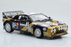 Lancia 037 ESSO #3 F. Tabaton Rally Targa Florio 1985 Kyosho 1:18 08306H Fém – 6. kép a 8-ből