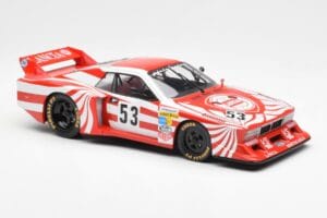 Lancia Beta Montecarlo Gr.5 #53 R. Patrese / E. Cheever 6 Hours of Silverstone 1980 MCG 1:18 MCG18814R Fém – 4. kép a 6-ből