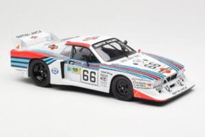 Lancia Beta Montecarlo Gr.5 #66 24 Hours of Le Mans 1981 MCG 1:18 MCG18813R Fém – 4. kép a 6-ből