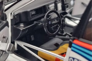Lancia Delta HF Integrale Evoluzione #3 D. Auriol / B. Occelli Tour de Corse 1992 Kyosho 1:18 08348H Fém – 7. kép a 9-ből