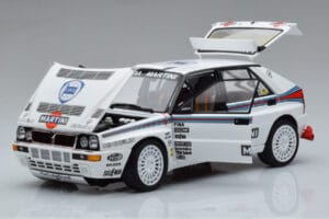 Lancia Delta HF Integrale Evoluzione Test Car Kyosho 1:18 08348G Fém – 2. kép a 9-ből